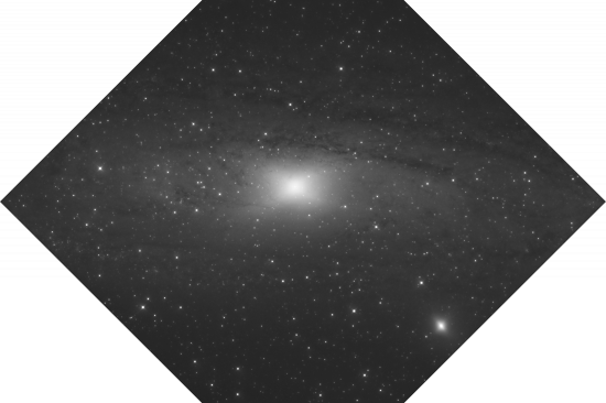 Andromeda Nebel mit Lohrmobs 22 x 60sec